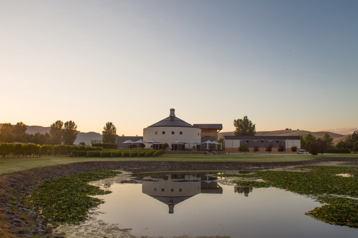 a bridge over a body of water