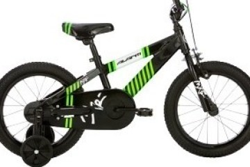 a bicycle is jumping in the air