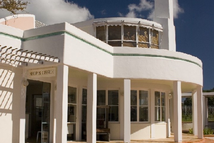 Te Mata Estate Cellar door, Hawke's Bay - a wine tasting stop with Napier City Bike Hire & Tours